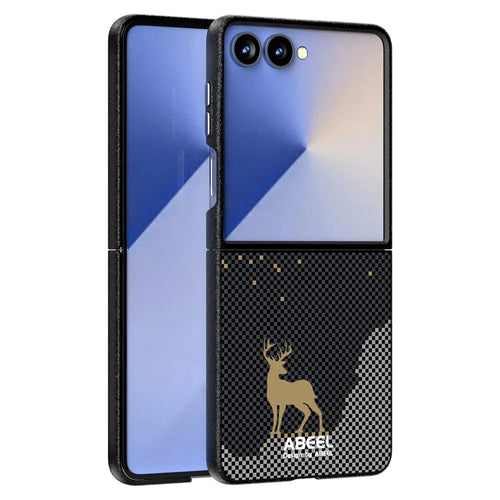 ABEEL For Samsung Galaxy Z Flip7 5G Magnetic Case Ultra Slim PC Phone Back Cover - Deer - 1