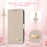 For Samsung Galaxy A55 5G Case Bowknot Decor Wallet Leather Phone Cover with Wrist Strap - Khaki - 6