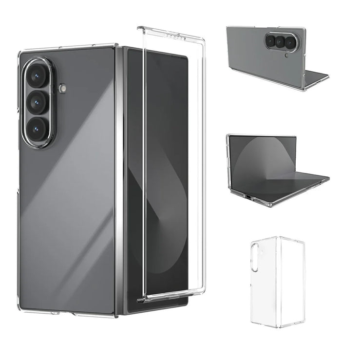 For Samsung Galaxy Z Fold7 5GClear Case Anti-Drop Hard PC Phone Cover - 1