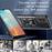 For Samsung Galaxy XCover7 Pro Case with Slide Camera Lid PC + TPU Kickstand Phone Cover - Silver - 4