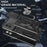For Samsung Galaxy XCover7 Pro Case with Slide Camera Lid PC + TPU Kickstand Phone Cover - Silver - 5