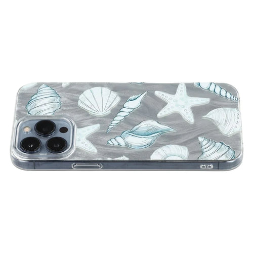 For iPhone 13 Pro Case Shell Pattern Airbag Shockproof PC + TPU Phone Back Cover - 1