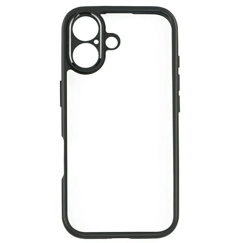 For iPhone 17 Case Shockproof PC + TPU Clear Back Phone Cover - 1