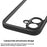 For iPhone 17 Case Shockproof PC + TPU Clear Back Phone Cover - 5
