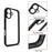 For iPhone 17 Case Shockproof PC + TPU Clear Back Phone Cover - 6
