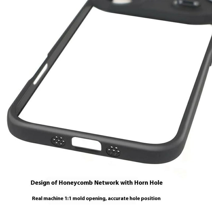 For iPhone Air Case Shockproof PC + TPU Clear Back Phone Cover - 4