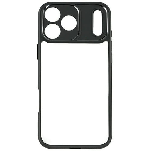 For iPhone 17 Pro Case Shockproof PC + TPU Clear Back Phone Cover - 1