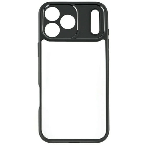 For iPhone 17 Pro Max Case Shockproof PC + TPU Clear Back Phone Cover - 1