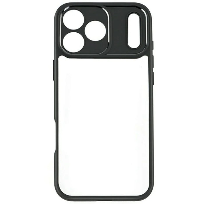 For iPhone 17 Pro Max Case Shockproof PC + TPU Clear Back Phone Cover - 1