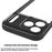 For iPhone 17 Pro Max Case Shockproof PC + TPU Clear Back Phone Cover - 5