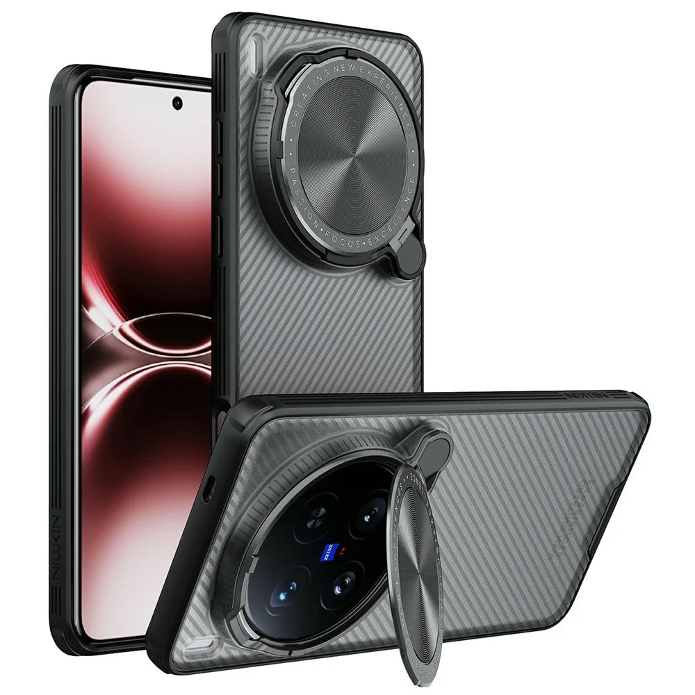 NILLKIN Camshield Prop Series for vivo X200 Ultra 5G Case Translucent Slide Camera Protection PC + TPU Phone Cover - 1