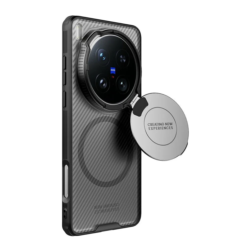 NILLKIN Camshield Prop Magnetic Translucent Series For vivo X200 Ultra 5G Magnetic Case TPU + PC Phone Cover with Camera Lid - 5