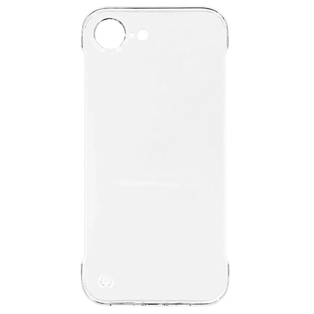 For iPhone 17e / 16e Case Transparent PC Borderless Phone Cover - 2