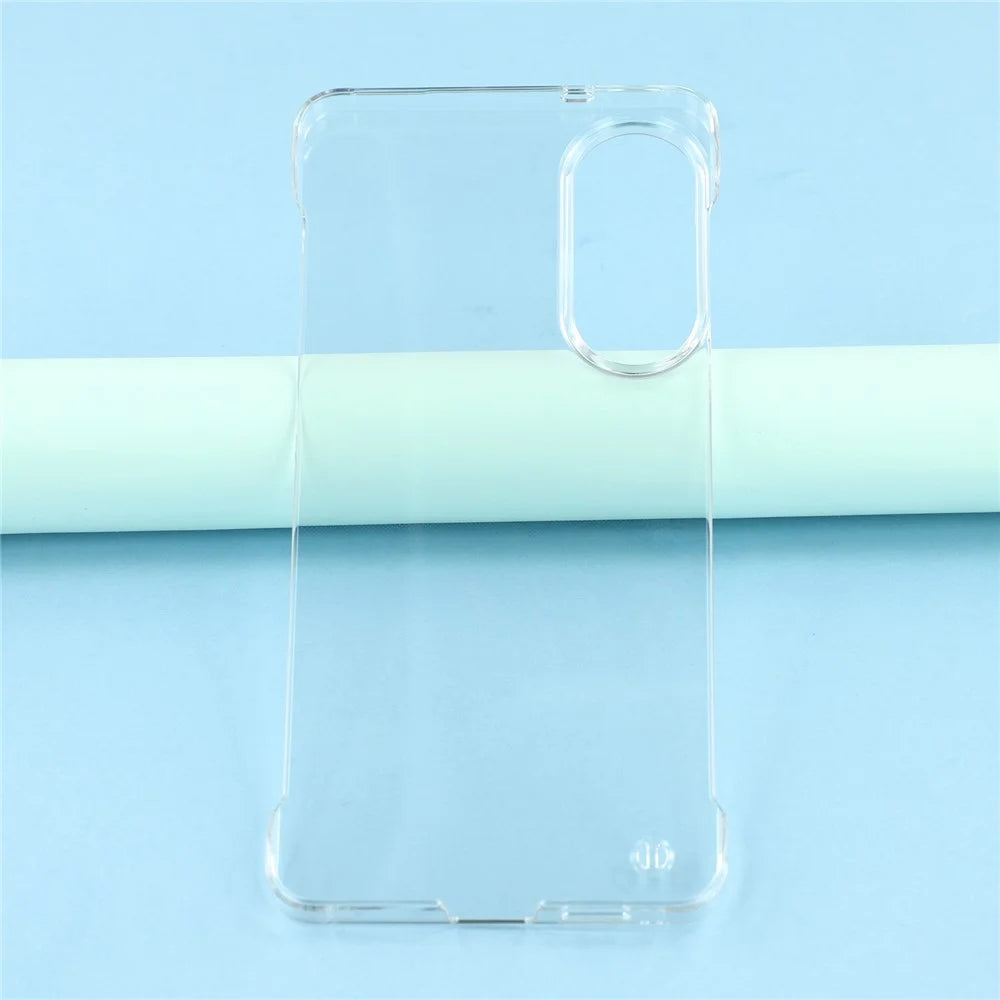 For Samsung Galaxy S25 Edge Case Transparent PC Borderless Phone Cover - 4