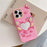 For iPhone 16 Pro Max Silicone Case Cute Butterfly Mirror Design Shockproof Phone Back Cover - 3