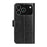 For iPhone 18 Pro Max / 17 Pro Max Case Crazy Horse Texture Stand Leather Phone Cover - Black - 6