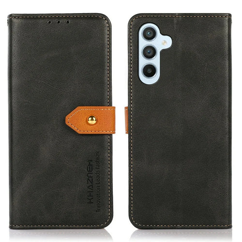 KHAZNEH For Samsung Galaxy A18 5G / A18 4G / A17 5G / A17 4G / A26 5G Wallet Phone Case Stand Leather Flip Cover - Black - 1