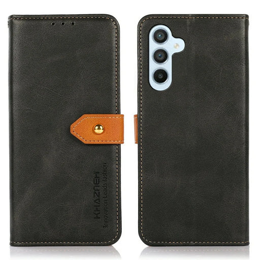 KHAZNEH For Samsung Galaxy A18 5G / A18 4G / A17 5G / A17 4G / A26 5G Wallet Phone Case Stand Leather Flip Cover - Black - 1