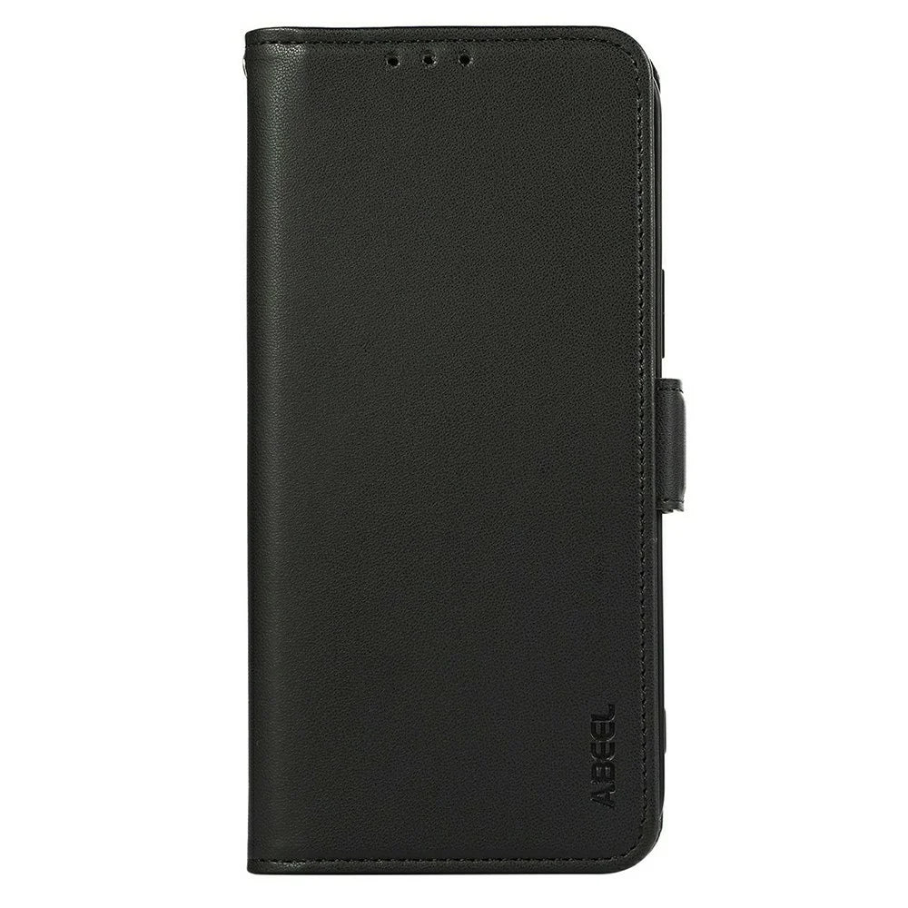 ABEEL For Samsung Galaxy A18 5G / A18 4G / A17 5G / A17 4G / A26 5G Case Leather Phone Cover with RFID Blocking Wallet - Black - 6
