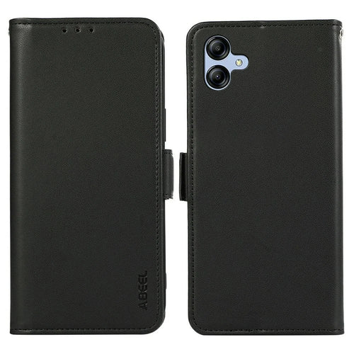 ABEEL For Samsung Galaxy A08 5G / A08 4G / A07 5G / A07 4G / A06 5G / A06 4G Case Leather Phone Cover with RFID Blocking Wallet - Black - 1