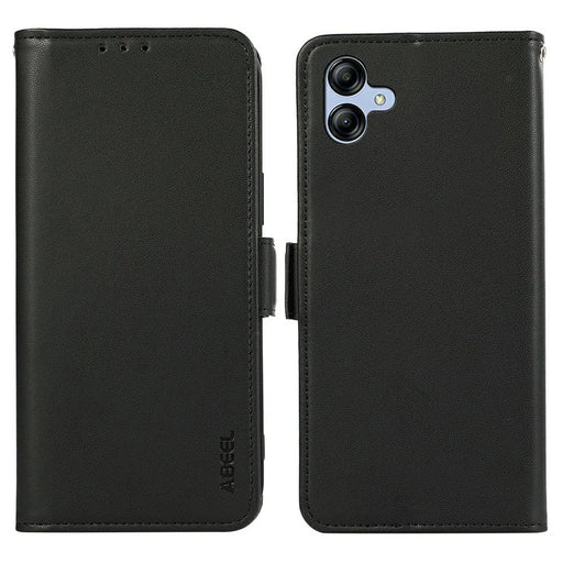 ABEEL For Samsung Galaxy A08 5G / A08 4G / A07 5G / A07 4G / A06 5G / A06 4G Case Leather Phone Cover with RFID Blocking Wallet - Black - 1