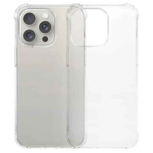 WANLONFENG For iPhone 12 Pro 6.1 inch TPU Case  WL3 Series 1.5mm Phone Cover with 2Pcs Tempered Glass (Big Lens Hole) - Transparent - 2