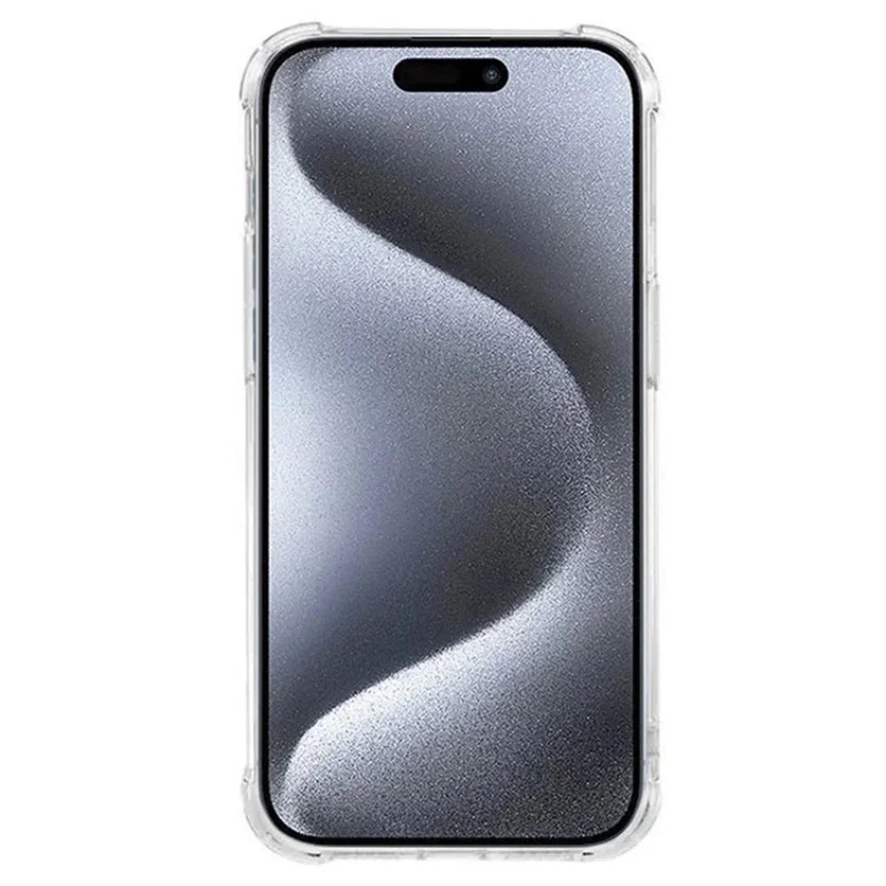 WANLONFENG For iPhone 16 Pro Max TPU Case  WL3 Series 1.5mm Phone Cover with 2Pcs Tempered Glass (Big Lens Hole) - Transparent - 4