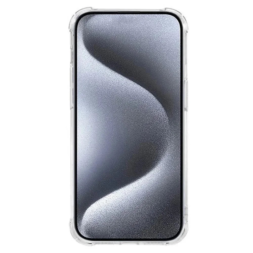 WANLONFENG For iPhone 16 Plus TPU Case  WL3 Series 1.5mm Phone Cover with 2Pcs Tempered Glass (Big Lens Hole) - Transparent - 4