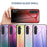 For Samsung Galaxy A36 5G Case Anti-Scratch Tempered Glass + PC + TPU Phone Cover - Gradient Red Black - 4