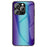 For iPhone 15 Pro Max Case Tempered Glass Shockproof Phone Cover - Blue Fiber - 1