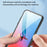 For iPhone 15 Pro Max Case Butterfly Pattern TPU + Tempered Glass Protective Phone Cover - Rose Butterfly - 4
