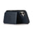 For iPhone 16 Case Card Holder Kickstand PU Leather + TPU Phone Cover - Blue - 2