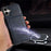 For iPhone 16 Case Card Holder Kickstand PU Leather + TPU Phone Cover - Blue - 4