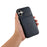 For iPhone 16 Case Card Holder Kickstand PU Leather + TPU Phone Cover - Blue - 6