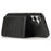 For Samsung Galaxy A56 5G Case Card Holder Kickstand PU Leather + TPU Phone Cover - Black - 2