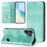 For Nothing CMF Phone 2 Pro Wallet Cases Retro Texture RFID Blocking Leather Phone Cover - Mint Green - 3