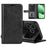 For iPhone 18 Pro / 17 Pro Case Crazy Horse Texture Stand Leather Phone Cover - Black - 2