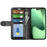 For iPhone 18 Pro / 17 Pro Case Crazy Horse Texture Stand Leather Phone Cover - Black - 4