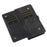For iPhone 15 Pro Max Case Zipper Pocket 9 Card Slots PU Leather Phone Cover with Wrist Strap - Black - 6
