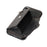 For Samsung Galaxy S25 Edge Case PU Leather + TPU RFID Blocking Card Slots Phone Cover with 2 Straps - Black - 4