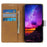 Anti-fall Cell Phone Cover For Samsung Galaxy S23 Ultra, PU Leather Foldable Stand Protective Flip Phone Wallet Case - Black - 2