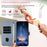 For iPhone 16 Pro Max Case Bowknot Decor Wallet Leather Phone Cover with Wrist Strap - Purple - 4