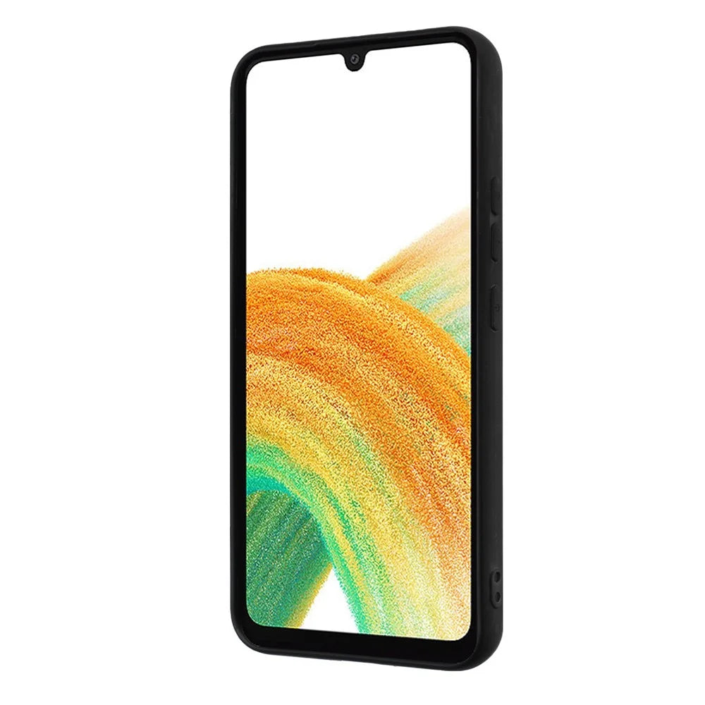 For Samsung Galaxy A17 5G / A17 4G / A26 5G Case Ring Kickstand Soft TPU Matte Phone Cover - Silver - 3