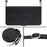For iPhone 17 Case Butterfly Flower Imprint Leather Phone Cover with Shoulder Strap - Black - 7