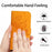For iPhone 18 Pro / 17 Pro Case Sunflower Imprint Leather Wallet Phone Cover with Wrist Strap - Yellow - 4