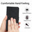 For iPhone 18 Pro Max / 17 Pro Max Case Butterfly Flower Imprinted Leather Phone Cover with Strap - Black - 4