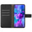 For iPhone 18 Pro Max / 17 Pro Max Case Wallet Imprint PU Leather Flip Folio Phone Cover - Black - 2