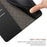 For iPhone 18 Pro Max / 17 Pro Max Case Wallet Imprint PU Leather Flip Folio Phone Cover - Black - 6