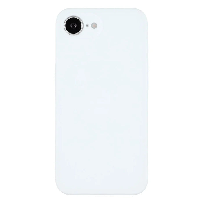 25Pcs For iPhone 17e / 16e Case 1.2mm TPU Matte Phone Cover - White - 3