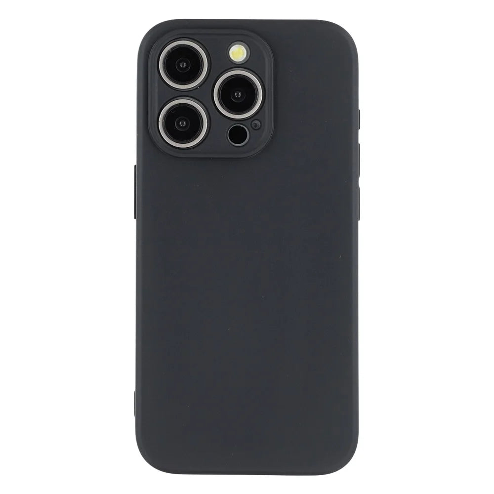 25Pcs For iPhone 13 Pro Max Case 1.2mm TPU Matte Phone Cover - Black - 3